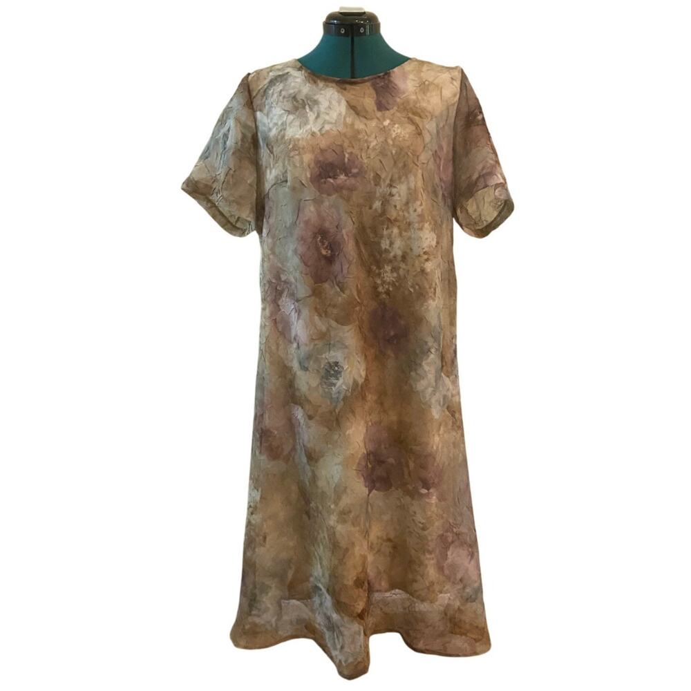 Dressbarn Women's Brown‎ Maxi Dress - Size 16